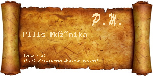 Pilis Mónika névjegykártya