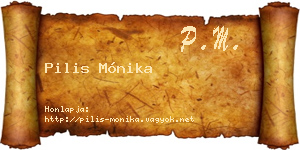 Pilis Mónika névjegykártya